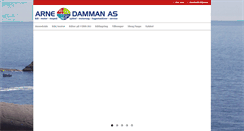 Desktop Screenshot of damman.no