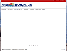 Tablet Screenshot of damman.no